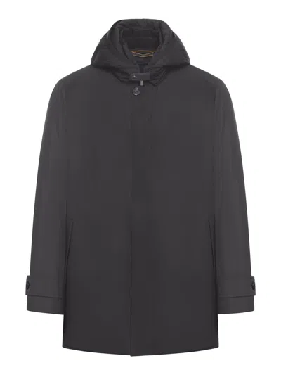 Moorer Padded Jacket In Black