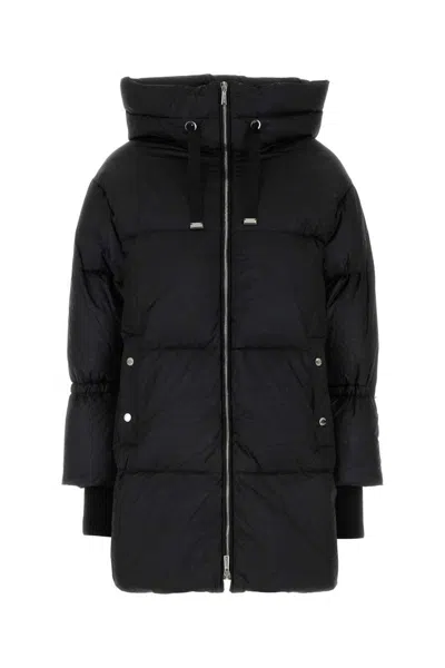 Moorer Black Nylon Justine Down Jacket