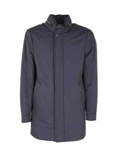 Moorer Coats In Blue