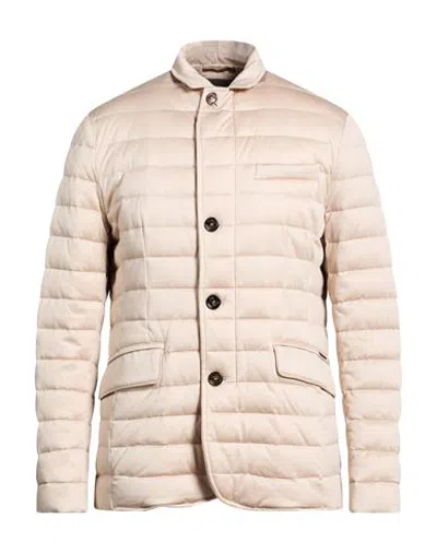 Moorer Coats & Jackets - Puffers In Beige