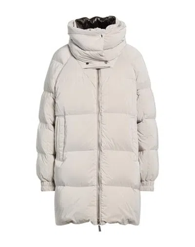 Moorer Coats & Jackets - Puffers In Light Grey