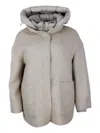 Moorer Coats Beige In Beige