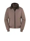 Moorer Bellati-mrw Virgin Wool-blend Jacket In Neutral
