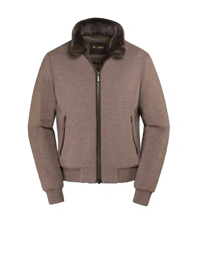 Moorer Coats Beige In Neutral