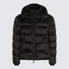 Moorer Hooded Quilted Down Jackets With Side Pockets In Brown