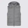 Moorer Hooded Padded Down Jackets With Side Zipper Pockets In Multi