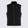 Moorer Padded Vests With High Collar And Side Pockets In Multi