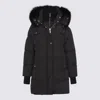 Moorer Coats Blacks And Greys In Multi