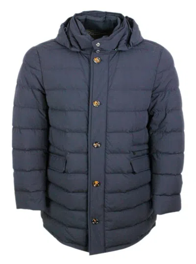 Moorer Coats In Blue