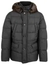 Moorer Coats Blue In Multi