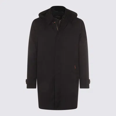MOORER COATS DARK BLU