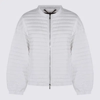 Moorer Coats Light And Natural In White