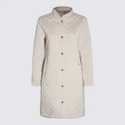 Moorer Coats Stone In White