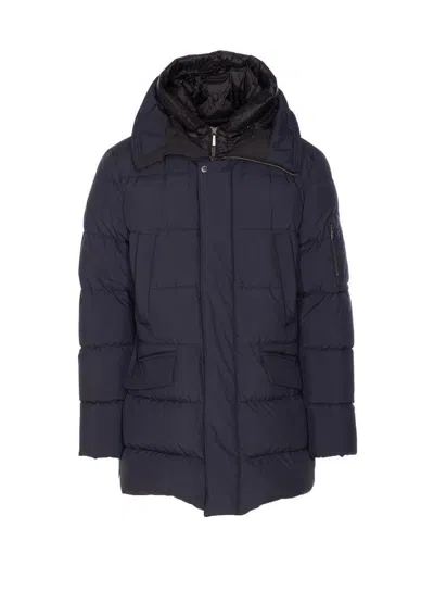 Moorer Coatsjackets In Blue