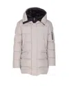 Moorer Davide Heavy Jacket In Gray