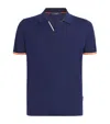 Moorer Contrast-detail Polo Shirt In Navy
