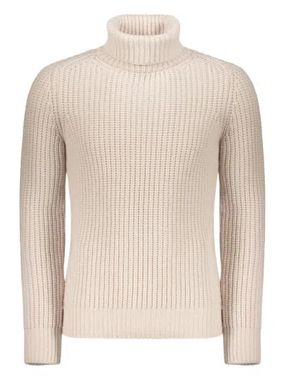 MOORER CORTINA-PMA RIBBED-KNIT ROLL-NECK SWEATER