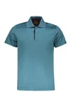 Moorer Classic-collar Polo Shirt In Green