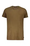 Moorer Bruzio Patch-pocket T-shirt In Green
