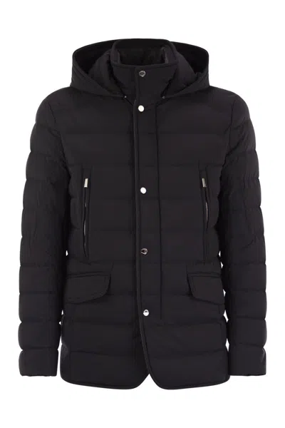 MOORER MOORER CRAIG - HOODED DOWN JACKET