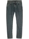Moorer Credi-01a Slim-cut Jeans In Blue