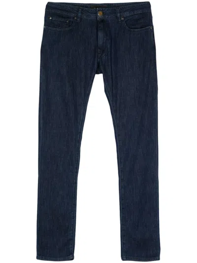 Moorer Credi-75 Slim-cut Jeans In Blue