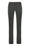 Moorer Credi Slim Fit Jeans In Black