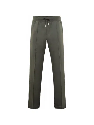 Moorer Crispinpantalone Drawstring-fastening Trousers In Green