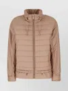 Moorer Danielle Down Jacket In Nylon Blend In Pink
