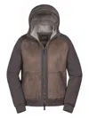 Moorer Daran Zip-up Padded Jacket In Multi
