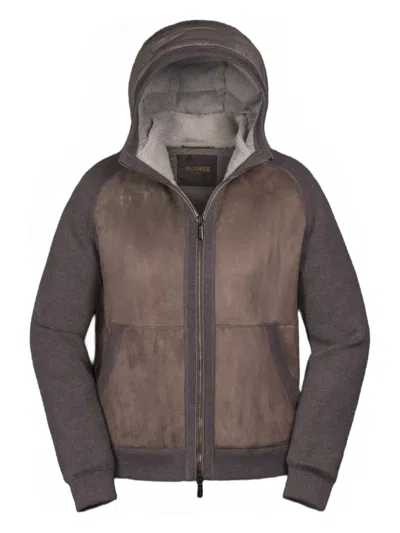Moorer Daran Zip-up Padded Jacket In Multi
