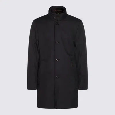 MOORER MOORER DARK BLUE COAT