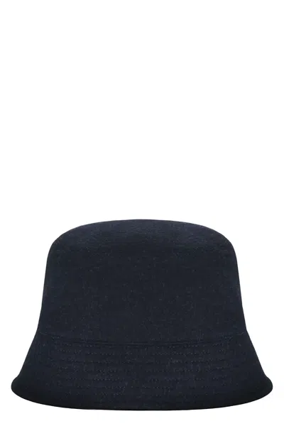 Moorer Dark Blue Fishermans Hat For A Smart Casual Look