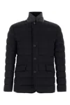 Moorer Midnight Blue Nylon Blend Zayn Down Jacket In Multi