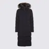 Moorer Dark Blue Puffer Zagara-kn Down Jacket In Dark Blu
