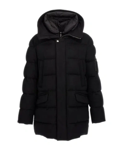 MOORER MOORER DAVIDE- LSL HOODED DOWN JACKET