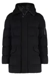 Moorer Davide Hooded Parka In Black