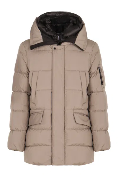 MOORER MOORER DAVIDE TECHNICAL FABRIC PARKA