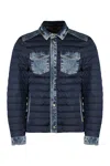 Moorer Denim Inserts Down Jacket