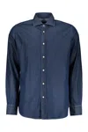 Moorer Denim Shirt In Blue
