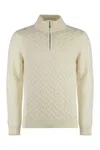 Moorer Denis Cashmere Turtleneck Pullover In Neutral