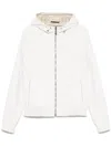 Moorer Dennys Jacket In White