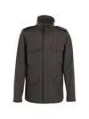 Moorer Buttoned Pocket Jacket In Gray
