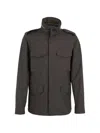 Moorer Buttoned Pocket Jacket In Green