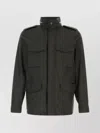 Moorer Denver Jacket With Buttoned Cuffs And Epaulettes