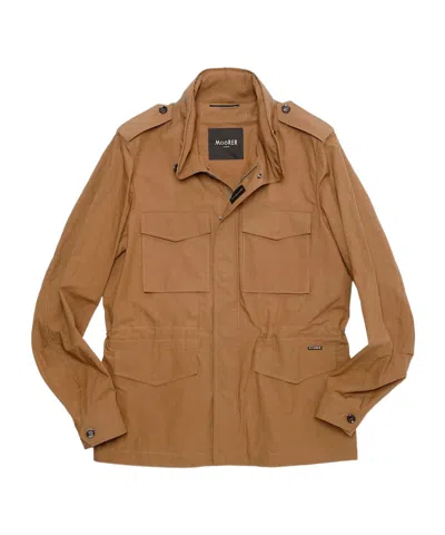 Moorer Denver-25 Jacket In Brown
