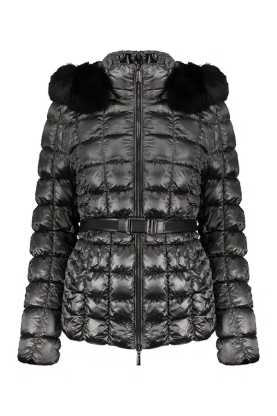 Moorer Detachable Hood Down Jacket