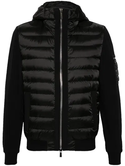 Moorer Doge-shf Panelled-design Jacket In Black