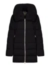 Moorer Dorado-fur-ls9 Flannel Jacket In Black