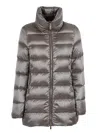 Moorer Dorado-hc Jacket In Gray